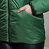 Демісезонна жіноча куртка стильна розміри 48-58, фото 6