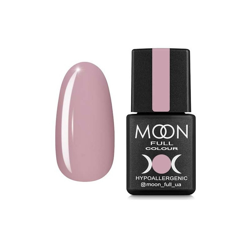 Гель-лак для нігтів Moon Full color Gel Polish №104 холодний блідо-рожевий, 8 мл