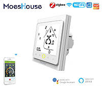 WiFi контроллер температуры теплого пола для умного дома MoesHouse BHT-002-GBLW