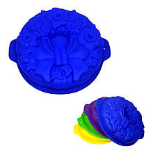 Силіконова форма MagicKitchen Святковий вінок №501