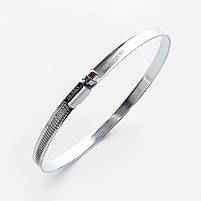 Хомут черв'ячний W1 32-50мм. (50шт.) (універсальний) APRO, фото 2