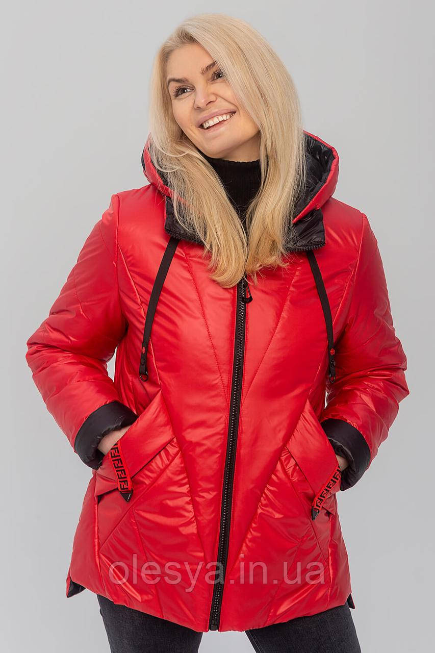 Демісезонна жіноча Куртка Діана Розміри 48 — 62 Новинка, фото 1