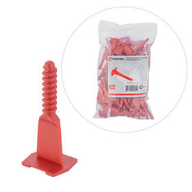 Система вирівнювання плитки гвинтова, гвинт 100 шт INTERTOOL KT-4955 mst mst