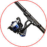 Вудка карбонова 6 м. у зборі + чохол, фото 3