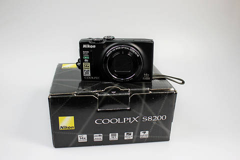 Nikon COOLPIX S8200 ジャンク品 Фотоапарат Nikon Coolpix S8200 Black б/у/у магазині, ціна