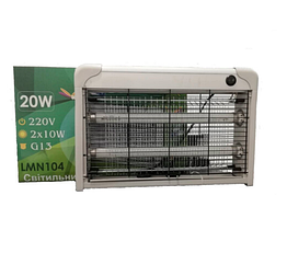 Антимоскітний світильник проти комарів 20 Вт 2х10 Вт G13 80 м2 LMN104