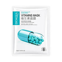 Тканинна маска з антивікованою дією Bioaqua Vitamins Ice Skin 30 г