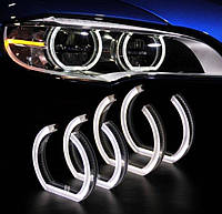 Ангельские глазки БМВ. U-кольцо "Shape Crystal" Angel Eyes BMW F10, F13, F30, F31, F34.