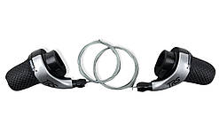 Грипшифти Sunrun TRS-TS-110-L3-R7 3 + 7 Тех. 1800 / 2000 мм, чорно-сірий