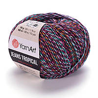 Yarnart JEANS TROPICAL (Ярнарт Джинс Тропикал) № 620 (Пряжа полухлопок, нитки для вязания)