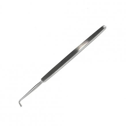 Гачок для операцій з виправлення косоокості по Graefe, тупий, № 2 SURGIWELOMED. Довжина 14 см