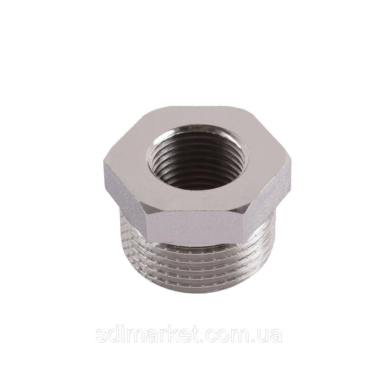 Футорка перехідна SOLOMON 2 1/4" нікель 8209