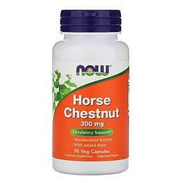 Horse Chestnut 300 мг Now Foods 90 капсул