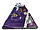 Полотенце Maison D'or Рушник Maison New Lavander Murdrum махровое 45 см круглое, фиолетовое, фото 2