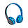 Бездротові Bluetooth-навушники P47BT Bluetooth MP3 FM радіо MicroSD Блакитні, фото 5