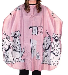 Накидка перукарська дитяча Eurostil, рожева (02508/70)