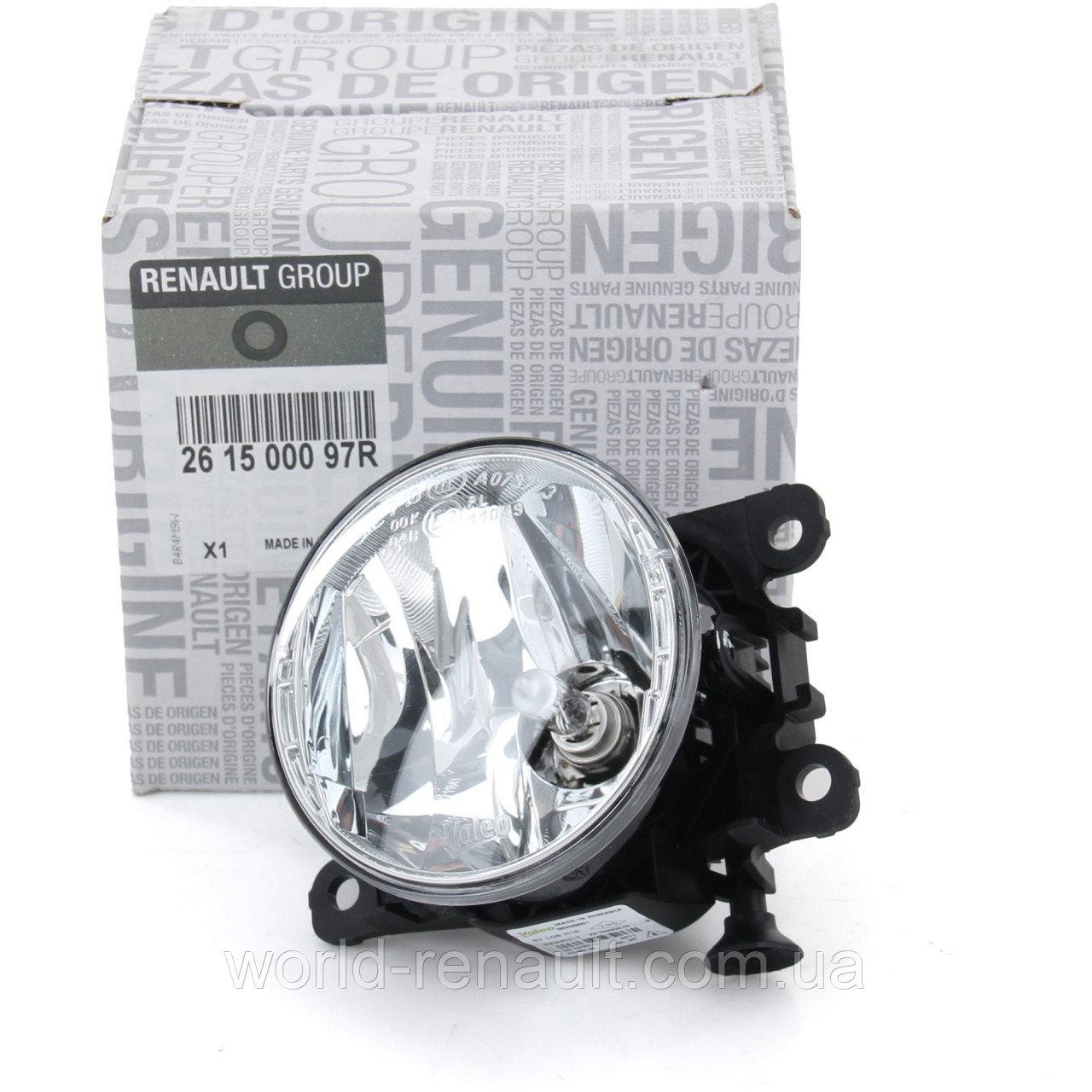 Протитуманна фара Renault Scenic 3, Fluence, Koleos Оригінал 261500097R, фото 1