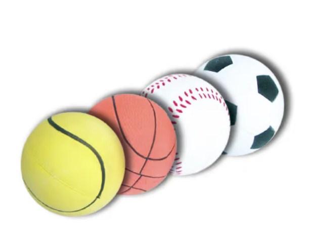 Іграшка для собак м'яч гумовий литий 5,5 см Croci, фото 1