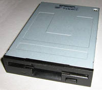 Флоппи-дисковод (Floppy Disk Drive, FDD) черный бу