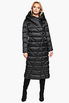 Фірмова чорна жіноча куртка модель 31058, фото 3