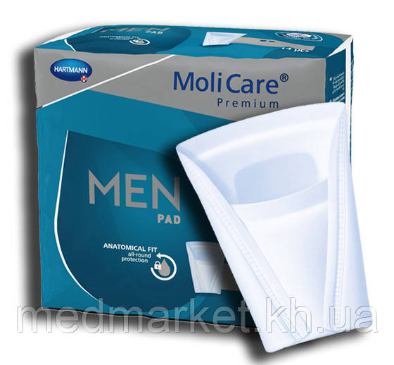 Прокладки урологічні для чоловіків Molicare Premium Men Pad 14 шт.