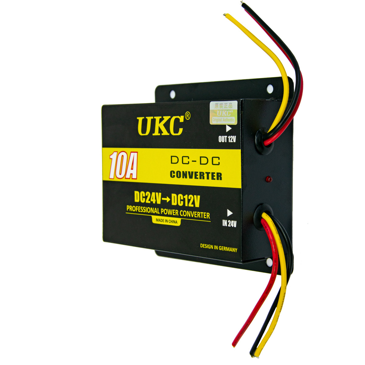 Преобразователь напряжения понижающий UKC DDC-10A 120W DC/DC 24V-12V 10A инвертор автомобильный с 24В/12В (TS) - фото 2 - id-p1579730108