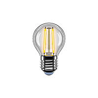 Світлодіодна ретро лампа 2W філаментна VELMAX LED V-Filament-G45 E27 4100К 200Lm