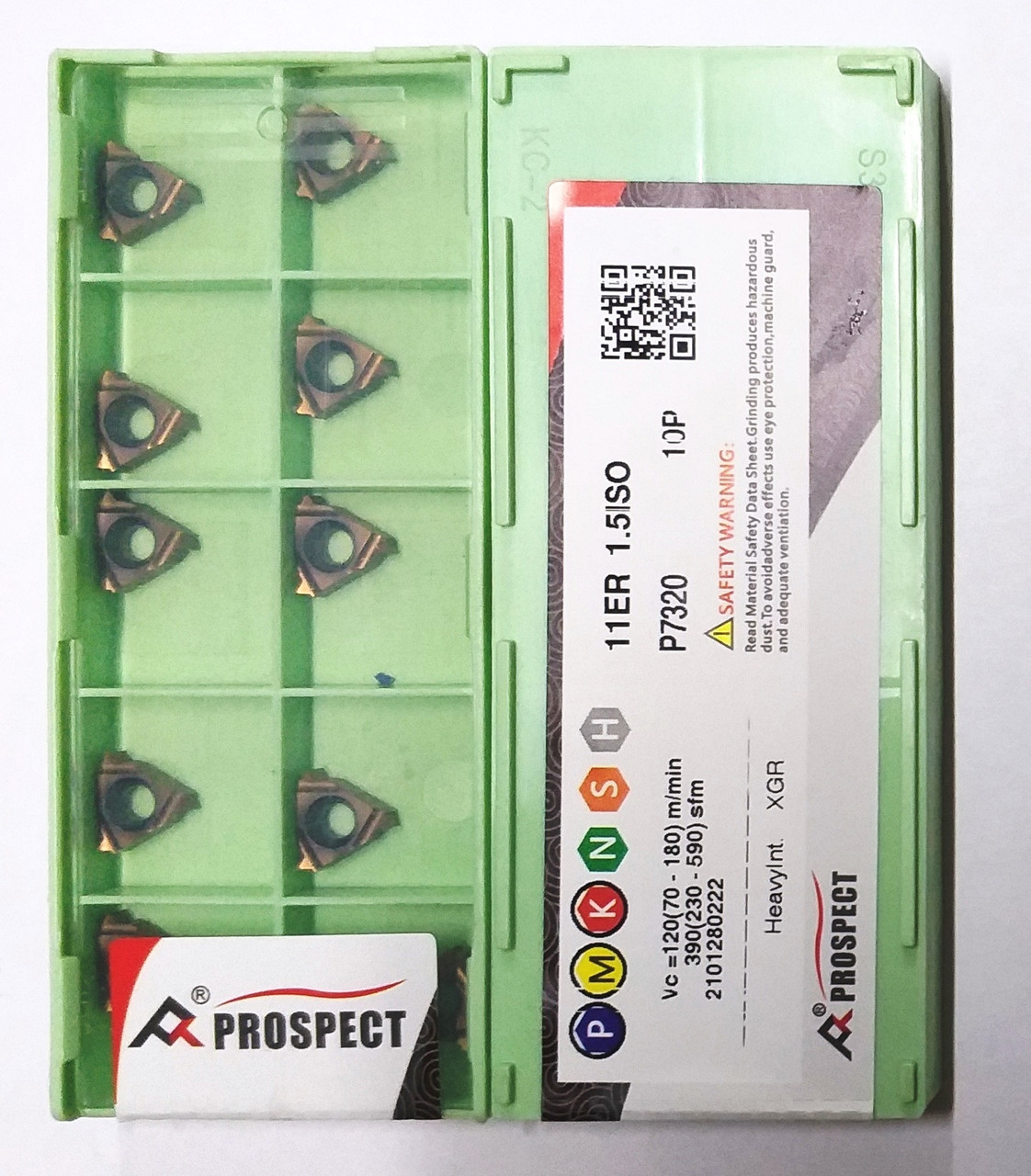 11ER 1.5 ISO LDA DESKAR (Сталь, Нержавіюча сталь, Чавун) Твердосплавна пластина