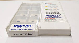 11ER A 55 LDA DESKAR (Сталь, Нержавіюча сталь, Чавун) Твердосплавна пластина, фото 2