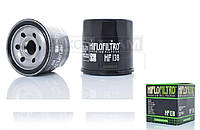 HF138 Фільтр масляний мото черный  D=68mm H=65mm фірма HIFLO - Made in Thailand