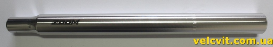 Підсідельний штир 28,6 x 300 мм, алюмінієвий SP-102 (Zoom) срібний