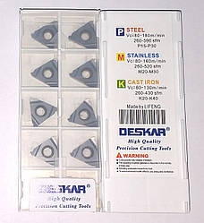 16ER 1.25 ISO LDA DESKAR (Сталь, Нержавіюча сталь, Чавун) Твердосплавна пластина