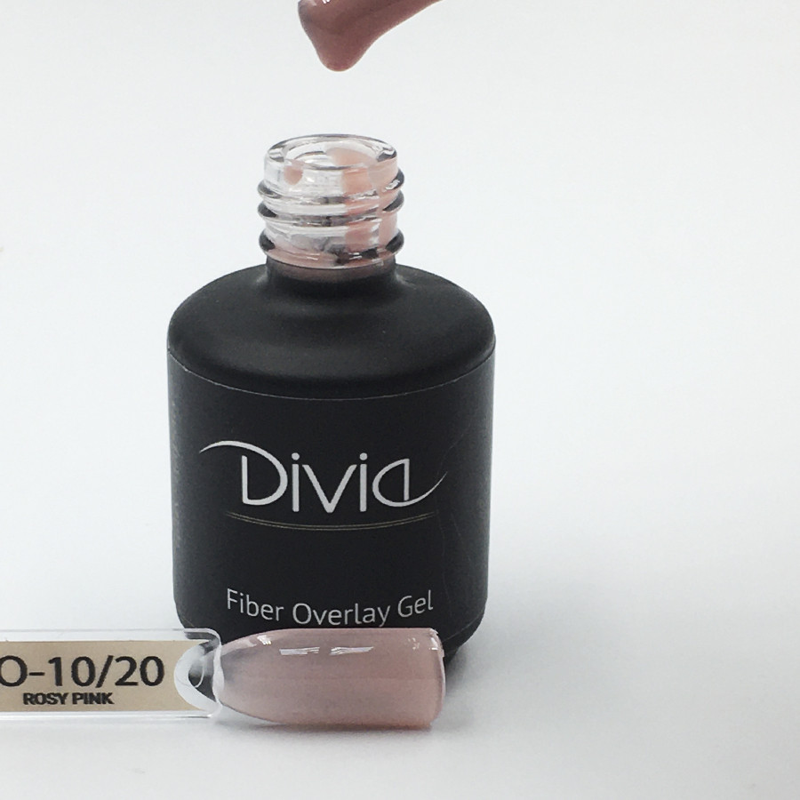 Divia Fiber base [FO10 - Rosy Pink], 8 мл
