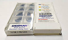 16ER 3 TR LDA DESKAR (Сталь, Нержавіюча сталь, Чавун) Твердосплавна пластина, фото 2