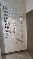 Дзеркальна мозаїка для декору  Квадрат 5.08 х 5.08 см