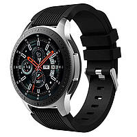 Силиконовый ремешок Watchbands Galaxy для Samsung Galaxy Watch 46 мм чёрный