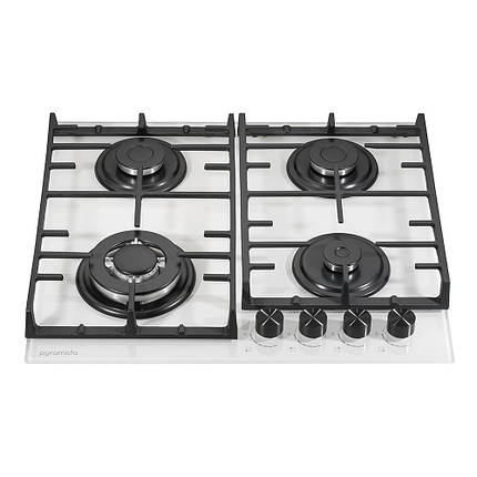 Варильна поверхня газова Pyramida PFG 604 T WH H, фото 2