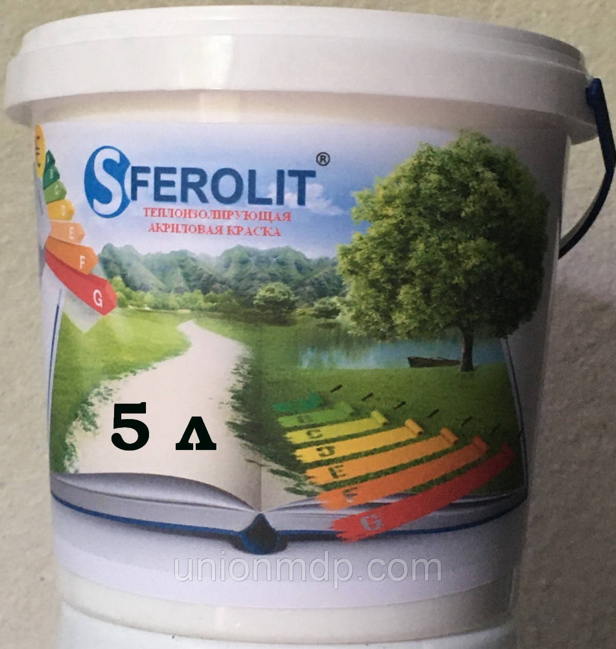 Рідкий утеплювач СФЕРОЛІТ, 5 л