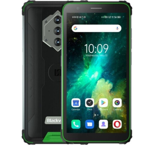 Смартфон Blackview BV6600E Green, 4/32Gb, 2sim, 5,7'' IPS, 4G, 13/5Мп, 8580mAh, 8 ядер