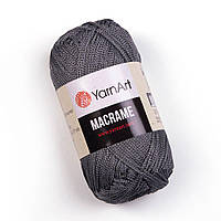 Yarnart MACRAME (ЯрнАрт Макрамэ) № 159 серый (Пряжа для сумок макраме, нитки для вязания)