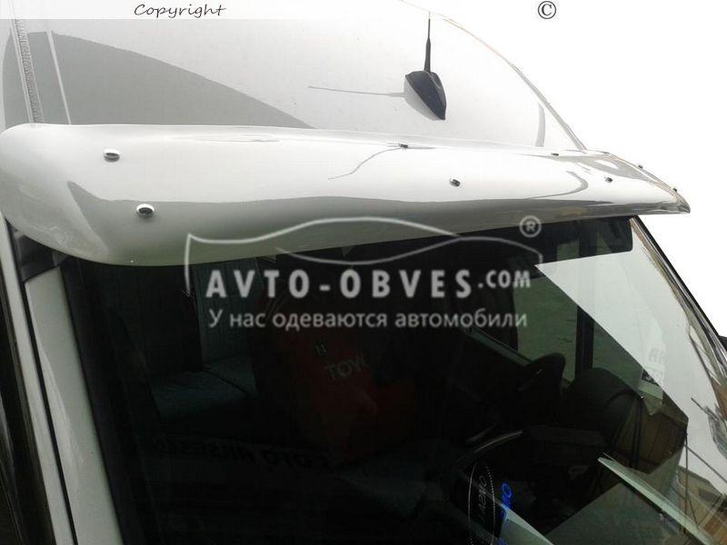 Солнцезащитный козырек Volkswagen Crafter 2006-2011 - тип: под покраску - фото 3 - id-p224938327