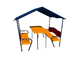 Будиночок зі столиком Океан (Kidigo ТМ)