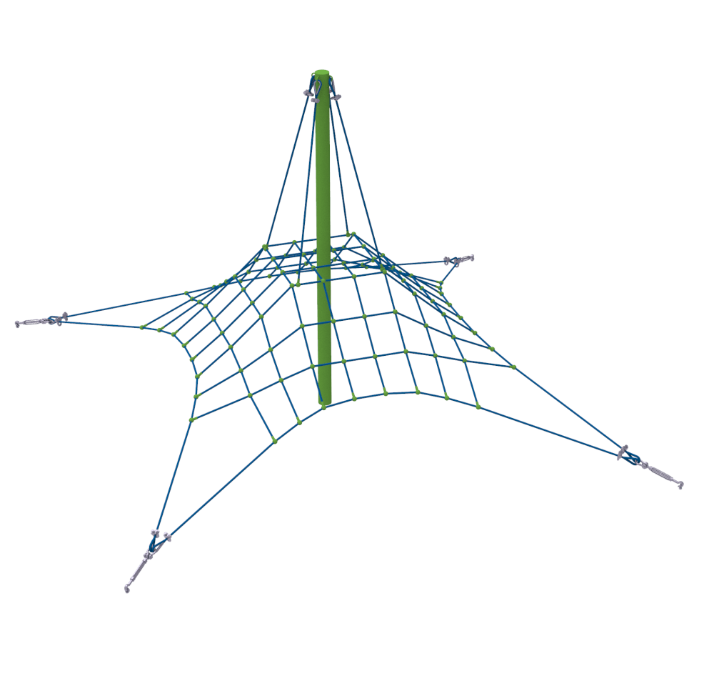 Канатний комплекс Piramida (Kidigo ТМ)