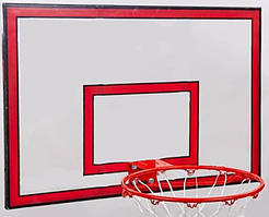 Щит баскетбольний полікарбонат, без кільця 120х90 см (Kidigo ТМ)