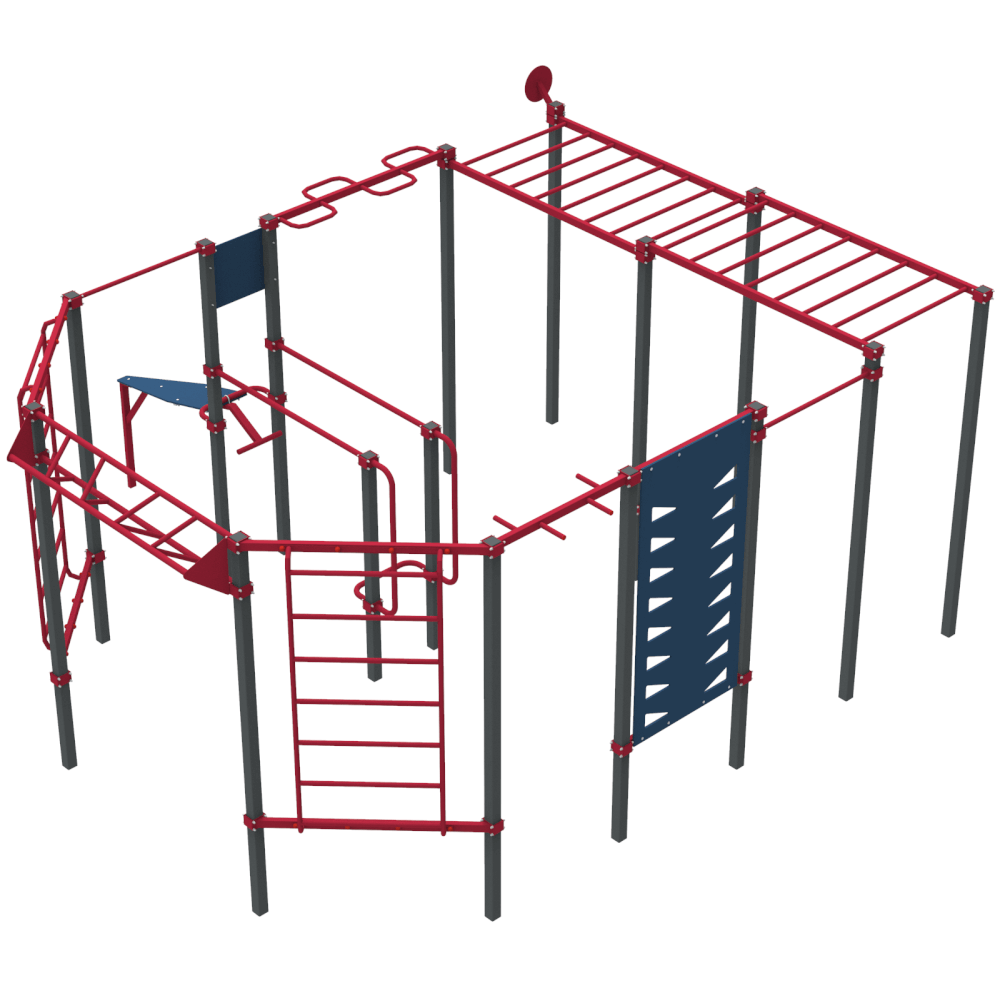 Вуличний спортивний комплекс WorkOut 4 (Kidigo ТМ)