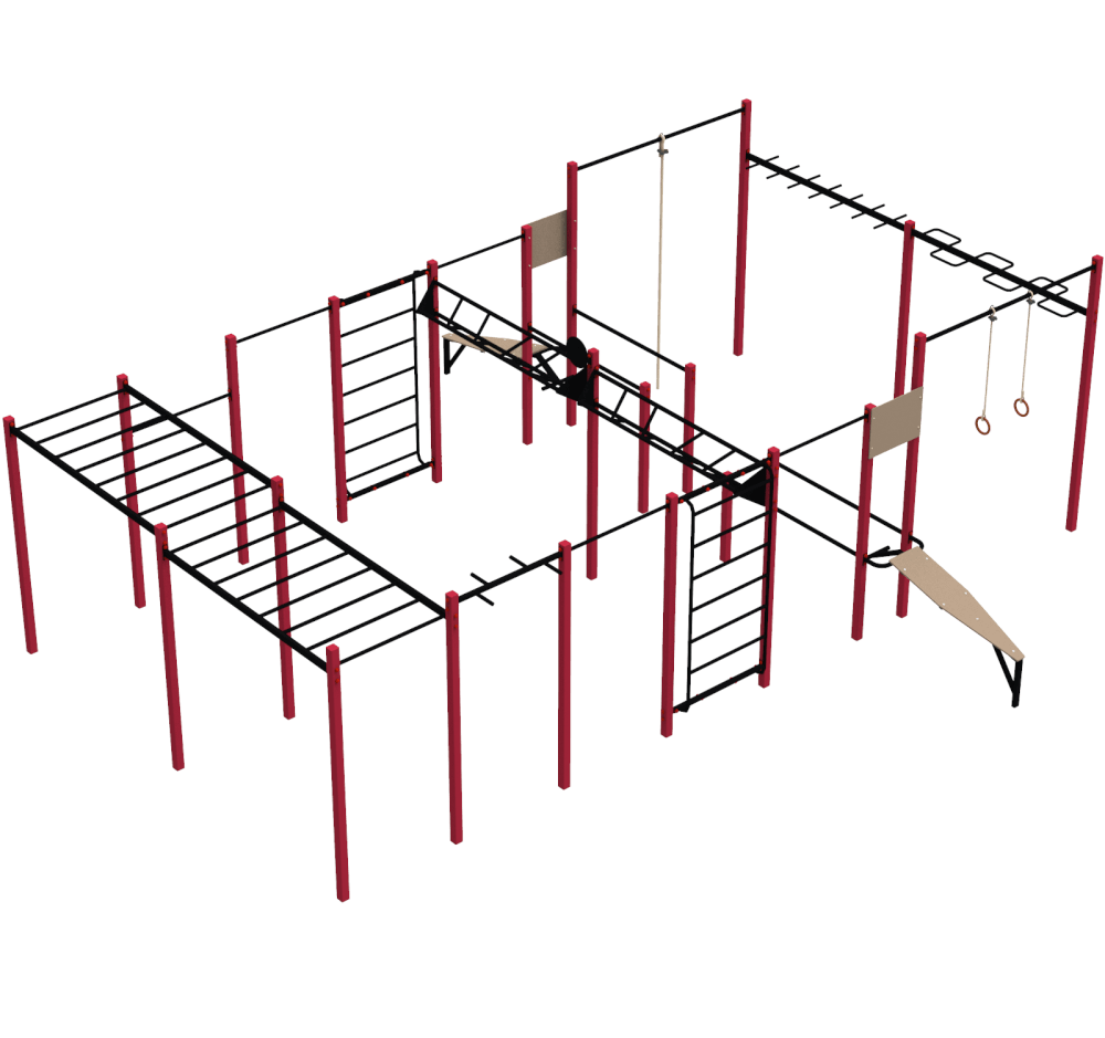 Вуличний спортивний комплекс WorkOut 6 (Kidigo ТМ)