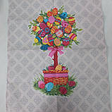 Рушники для кухні з великоднім деревом, 48х62 см, фото 3