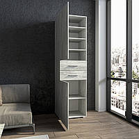 Шаф для одягу і речей MebelProff P-8,шкаф-пітал з висувними ящиками і полицями в спальню, вітальню, приходжу