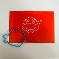 3D-формочки-вирубки для пряників "Черепашка - Ніндзя"