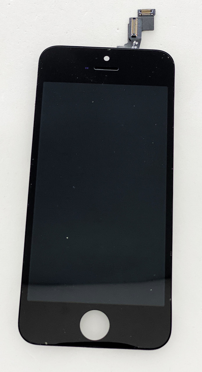 Дисплей (екран) для iPhone 5S айфон, iPhone SE айфон + тачскрін, колір чорний, оригінал.